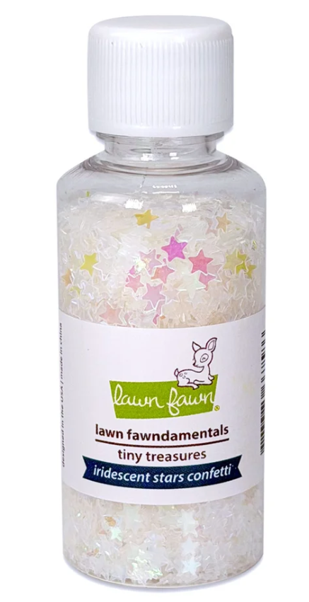 Lawn Fawn Tiny Treasures Iridescent Stars Confetti