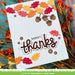 Lawn Fawn Scripty Thanks Outline Die