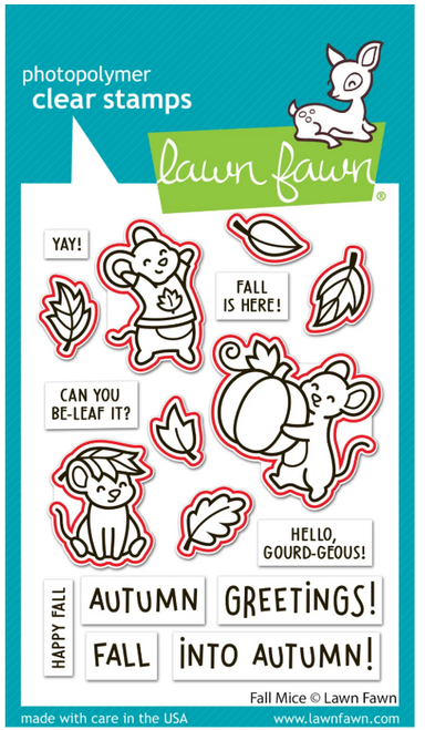 Lawn Fawn Fall Mice Dies