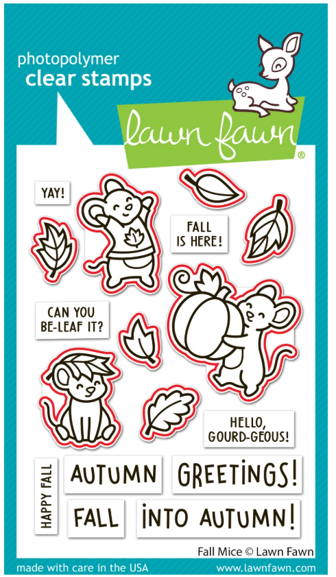 Lawn Fawn Fall Mice Dies