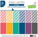 Lawn Fawn Stripes 'N Sprinkles Autumn 6X6 Paper Pack