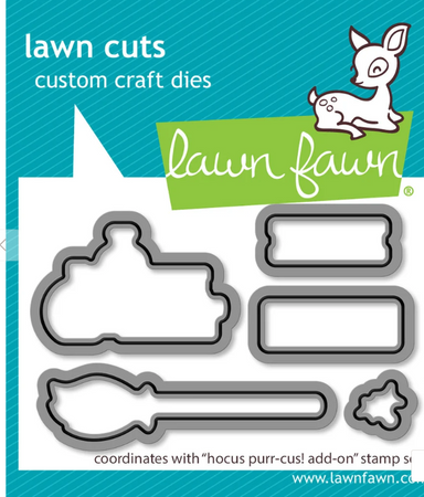 Lawn Fawn Hocus Purr-cus! Add On Dies