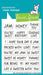 Lawn Fawn Jam and Honey Sentiments Stamp
