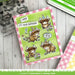 Lawn Fawn Highland Cows! Clear Stamp