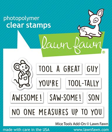 Lawn Fawn Mice Tools Add On Stamp