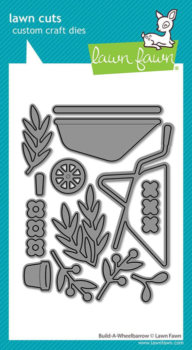 Lawn Fawn Build A Wheelbarrow Dies