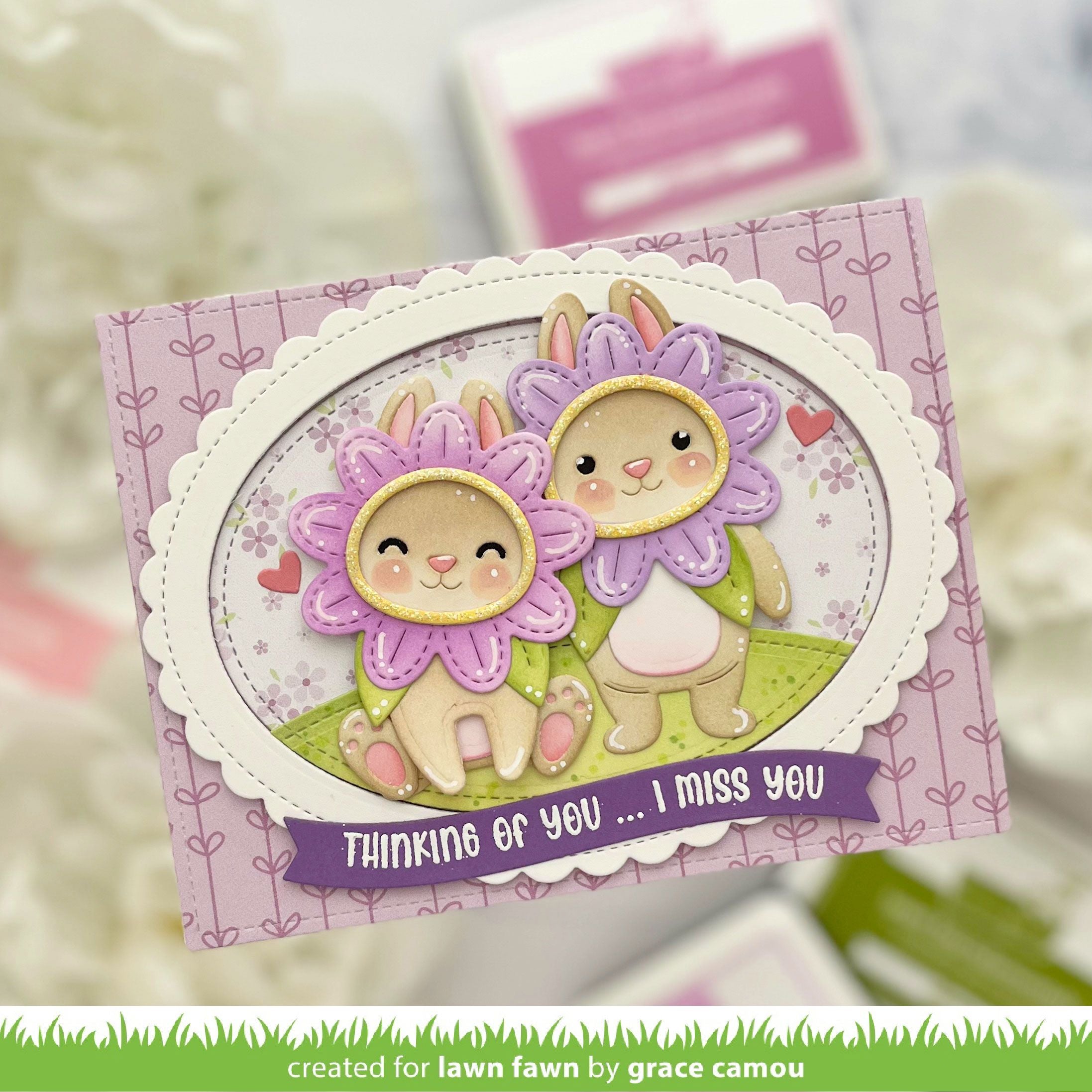 Lawn Fawn Build A Critter Spring Accessories Dies