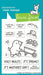 Lawn Fawn A Mole Lot of Flowers Clear Stamp