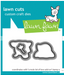 Lawn Fawn A Mole Lot of Llove Add On Die
