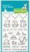 Lawn Fawn A Mole Lot of Love Clear Stamp