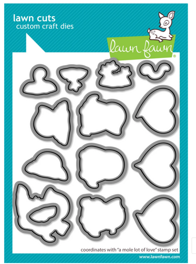 Lawn Fawn A Mole Lot of Love Dies