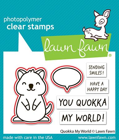Lawn Fawn Quokka My World Die