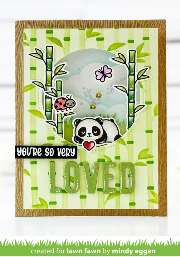 Lawn Fawn Bamboo Stencils