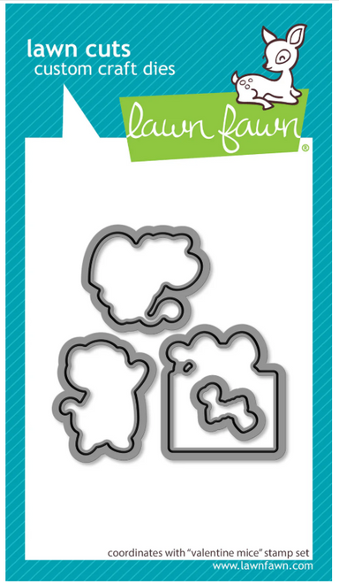 Lawn Fawn Valentine Mice Dies