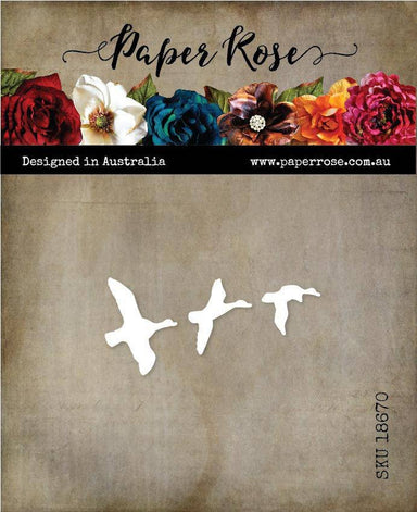 Paper Rose Flying Ducks Die