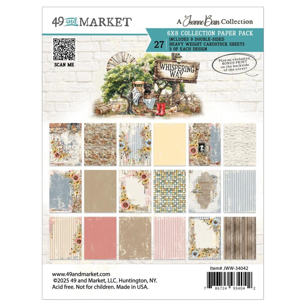 49 and Market Whispering Way 6X8 Collection Pack