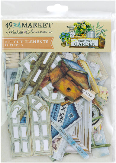 49 and Market From the Garden Die Cut Elements