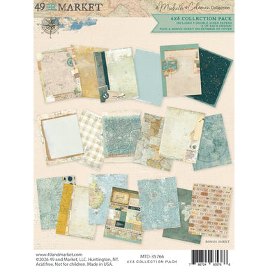49 and Market Travel Dairies 6X8 Paper Collection