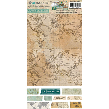 49 and Market Travel Dairies Washi Tape Set