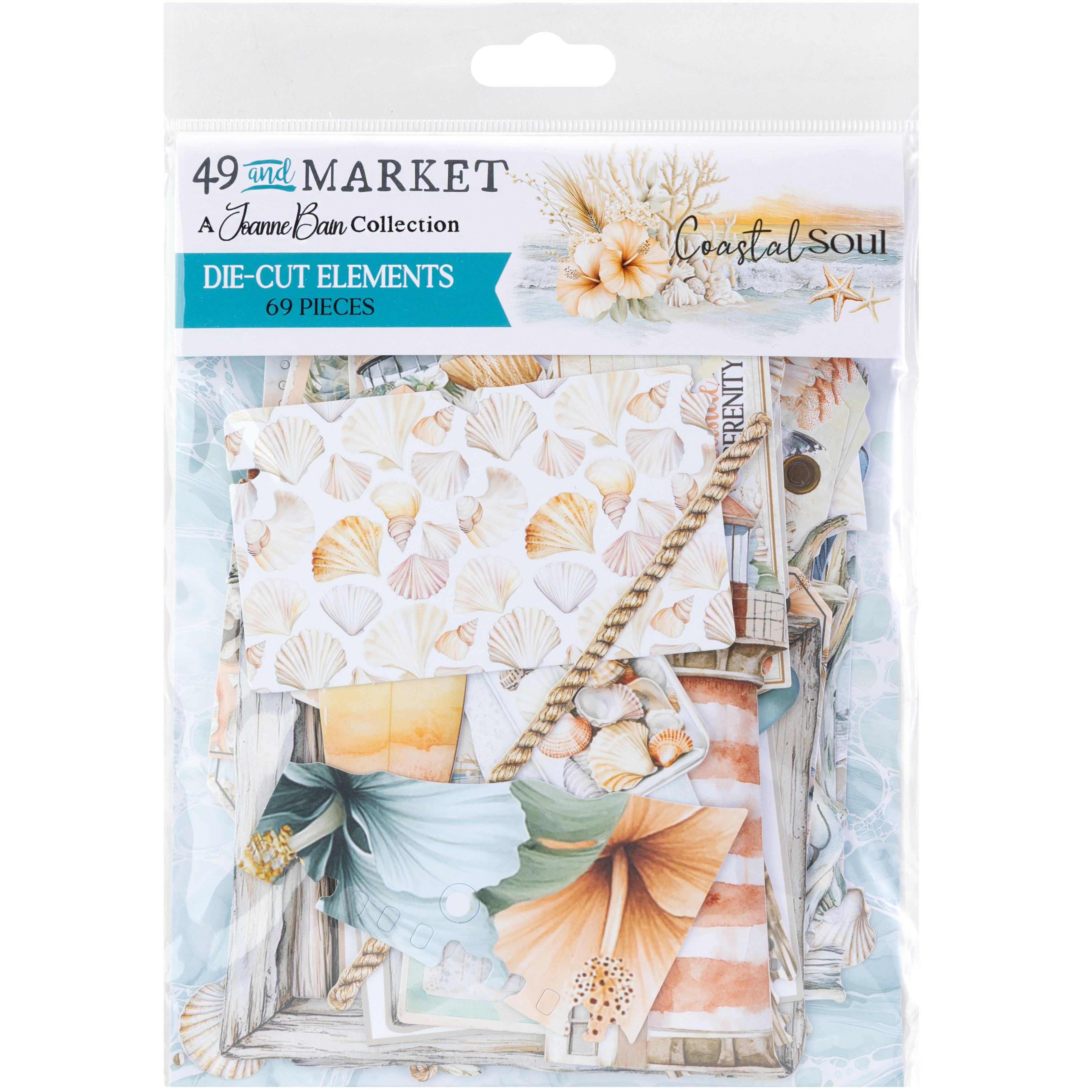 49 and Market Coastal Soul Die Cut Elements