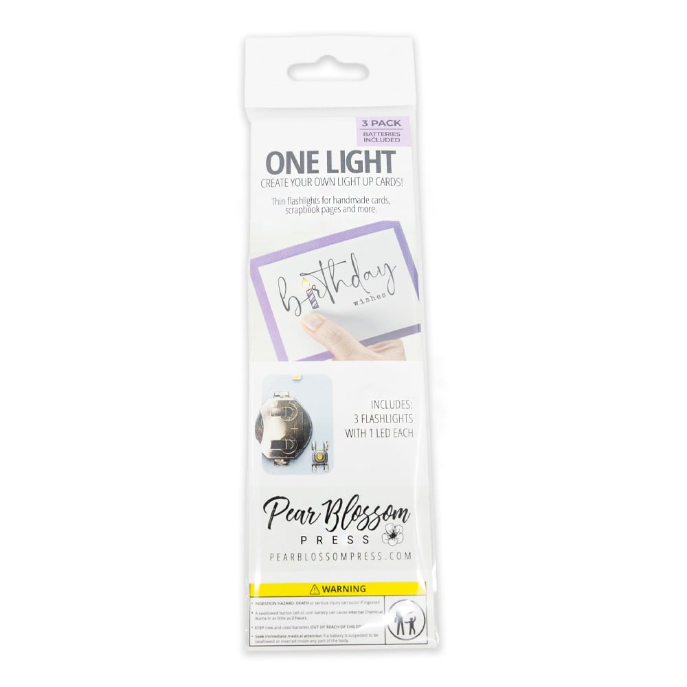 Pear Blossom Press One Light, 3 Pack