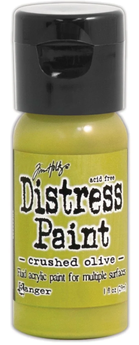 Ranger Distress Paint Crushed Olive 1 Oz
