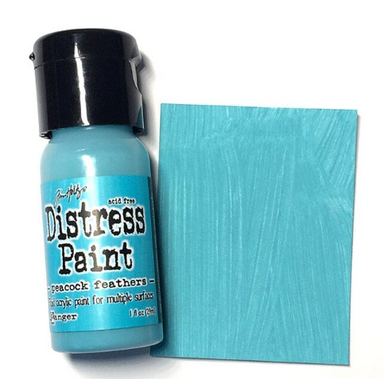 Ranger Distress Paint Peacock Feathers 1OZ