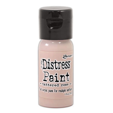 Ranger Distress Paint Tattered Rose Flip Top Lid 1OZ