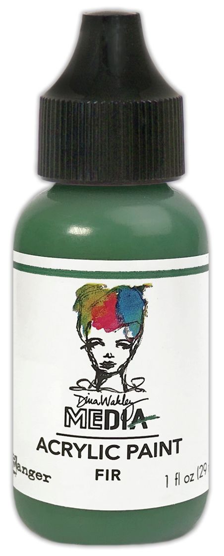 Ranger Dina Wakley Fir Media Acrylic Paint 1OZ