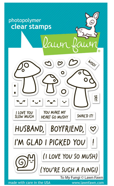 Lawn Fawn To My Fungi Clear Stamp