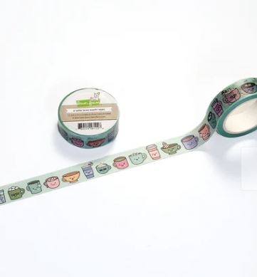 Lawn Fawn A Latte Love Washi Tape