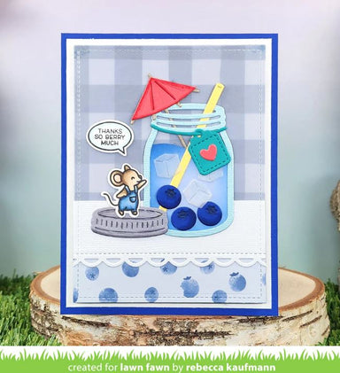 Lawn Fawn Build A Drink Mason Jar Add On Die