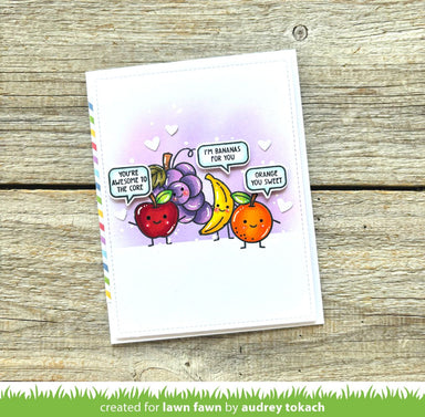 Lawn Fawn Fruitful Friends Clear Stamp
