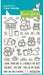 Lawn Fawn Little Woodland Library Stamp