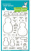 Lawn Fawn Frosty Family Stamp Set