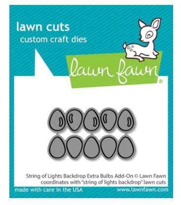 Lawn Fawn String of Lights Extra Bulbs Add On Dies