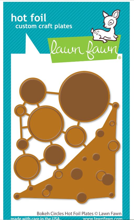 Lawn Fawn Bokeh Circles Hot Foil Plates