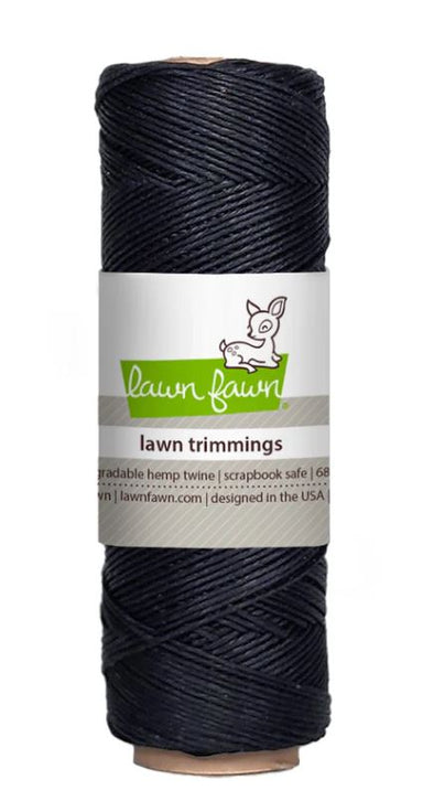 Lawn Fawn Black Hemp Twine