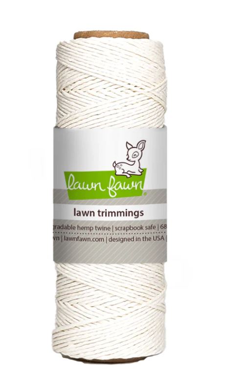 Lawn Fawn White Hemp Twine