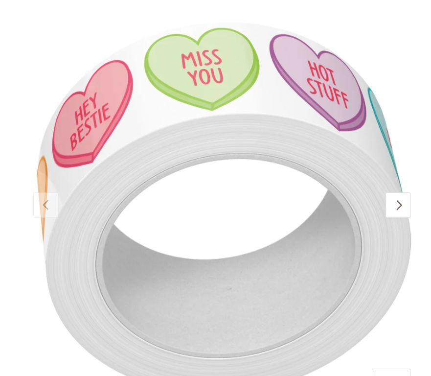 Lawn Fawn Conversation Hearts Washi Tape