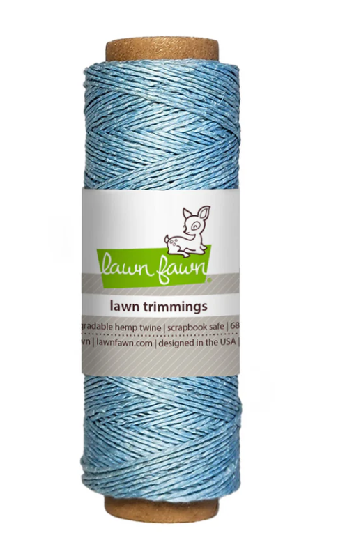 Lawn Fawn Sky Blue Hemp Twine