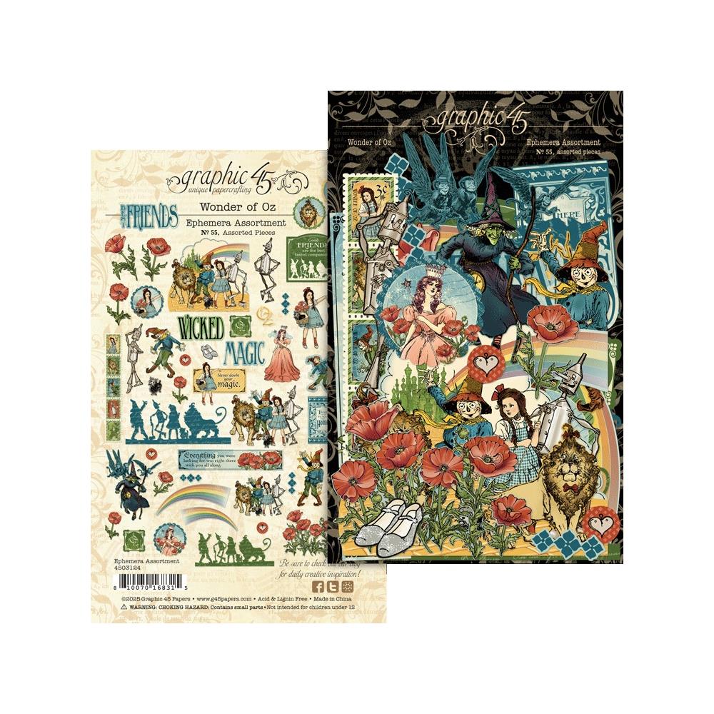 Graphic 45 Wonder of Oz Ephemera Assortment