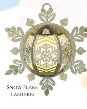 Craftreat DIY Snowflake Lantern