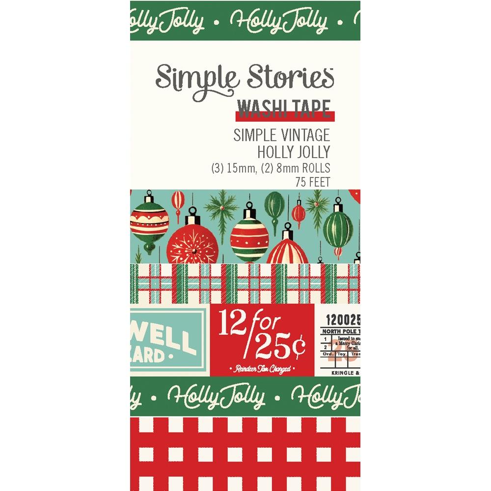 Simple Stories Holly Jolly Enamel Dots