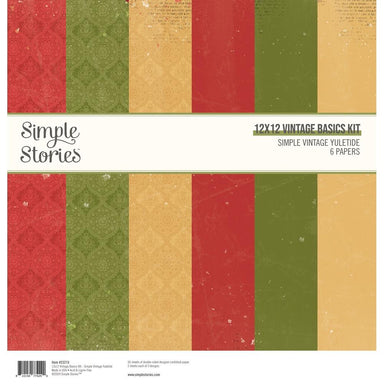 Simple Stories Yuletide 12X12 Basics Kit