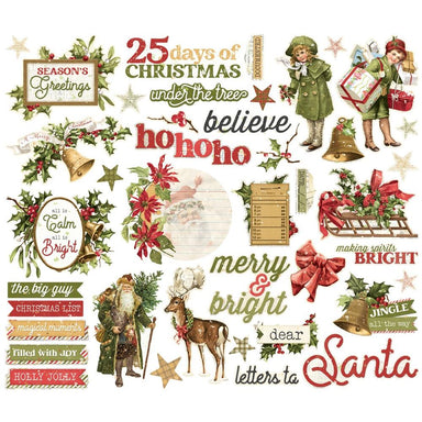 Simple Stories Simple Vintage Yuletide Bits & Pieces