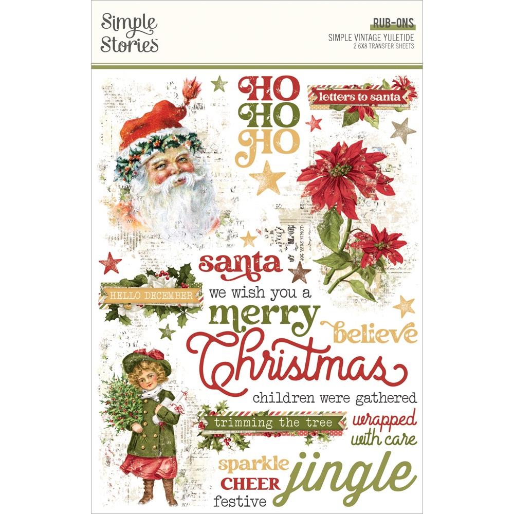 Simple Stories Yuletide Rub Ons