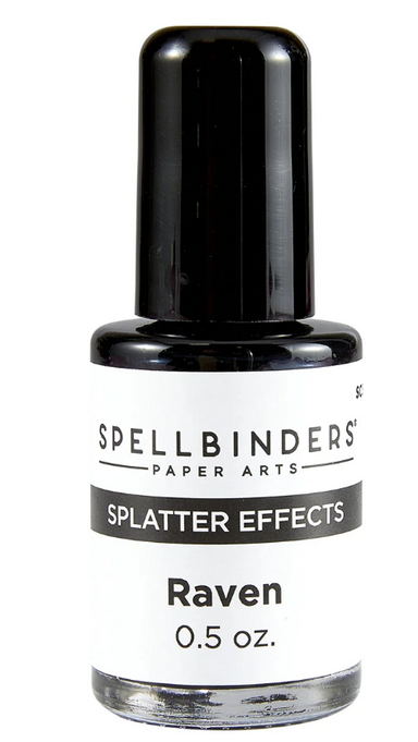Spellbinders Raven Splatter Effects