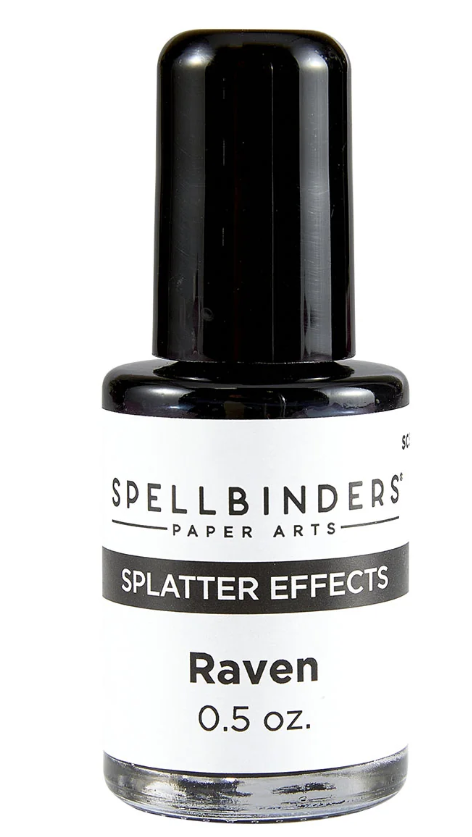 Spellbinders Raven Splatter Effects