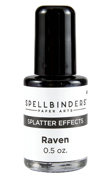 Spellbinders Raven Splatter Effects